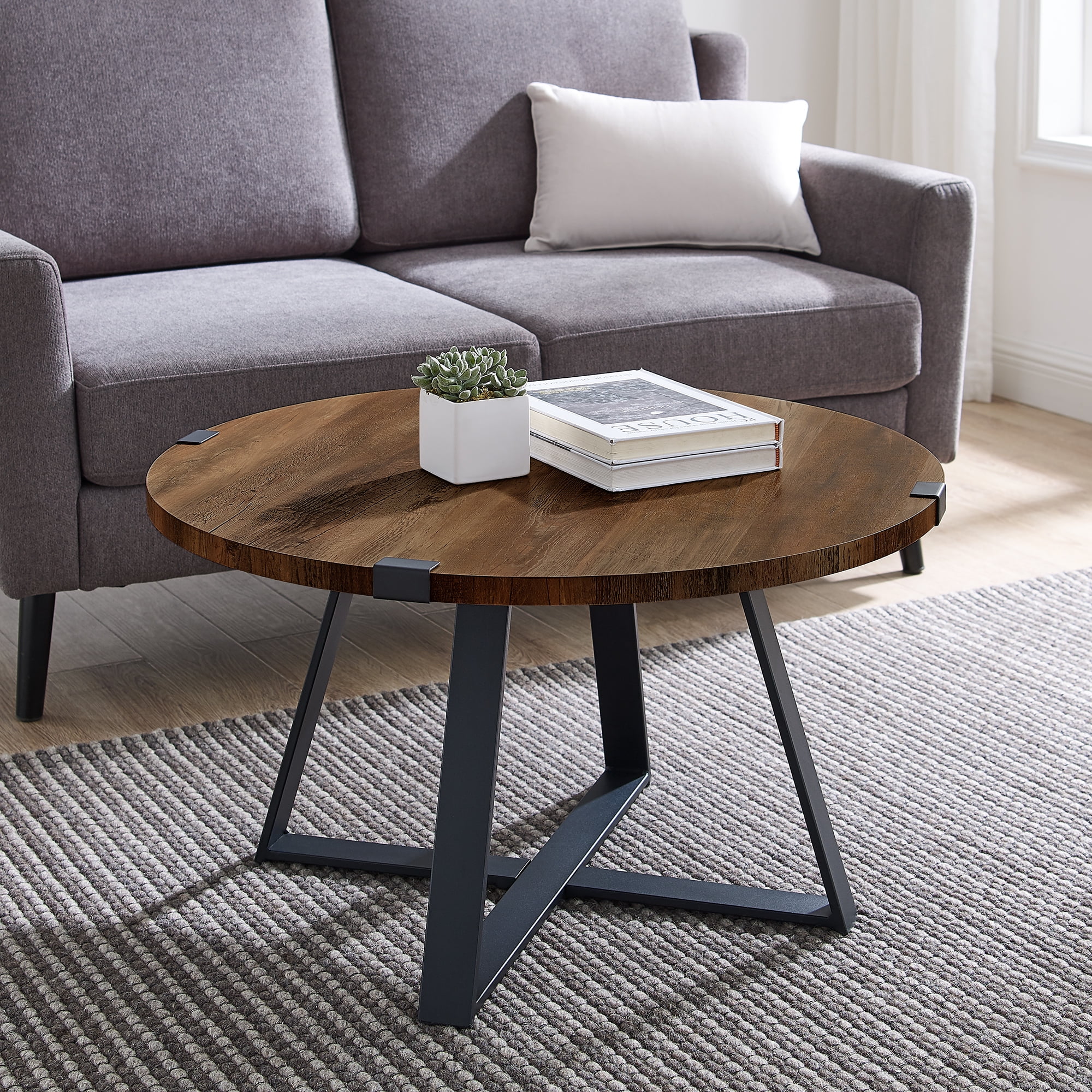 Walker edison metal wrap side table outlet