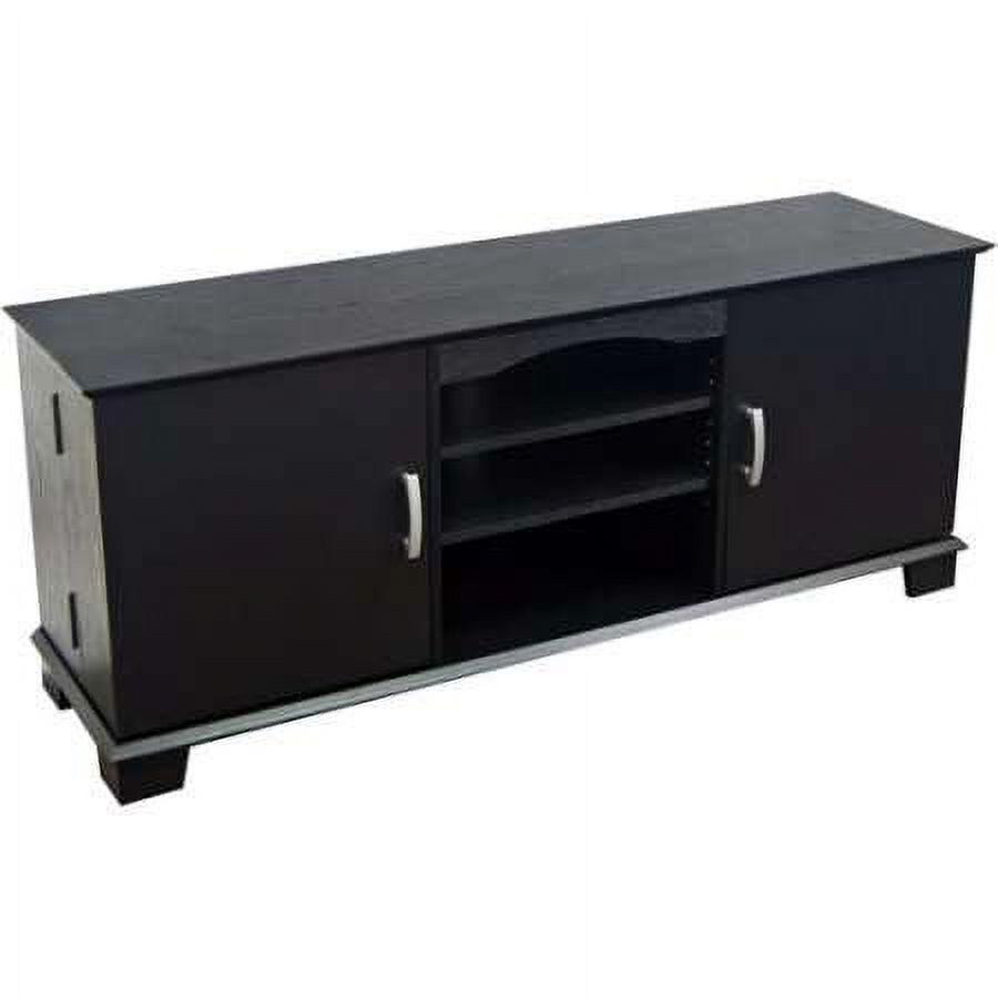 Walker Edison Transitional TV Stand for TVs up to 66", Black - image 1 of 6