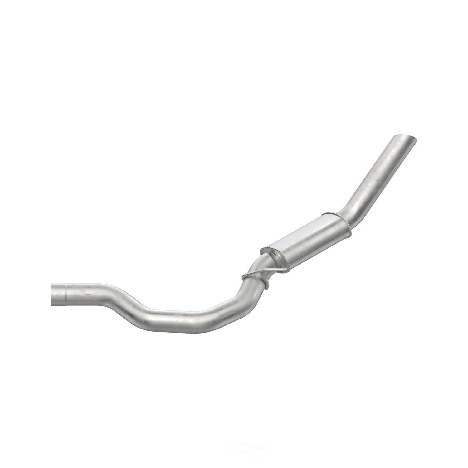 Walker Exhaust 56321 Direct Fit Exhaust Resonator and Pipe Assembly 3.5 Inlet (ID) 3.5 Outlet (OD)