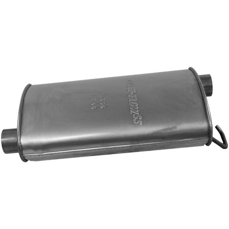 Walker Exhaust Quiet-Flow SS 21354 Exhaust Muffler Fits select: 1998-2004 FORD MUSTANG