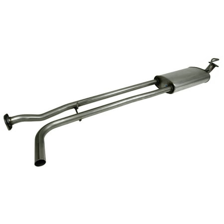 Walker Exhaust Quiet-Flow SS 47843 Exhaust Muffler Assembly Fits select: 2007-2015 NISSAN TITAN