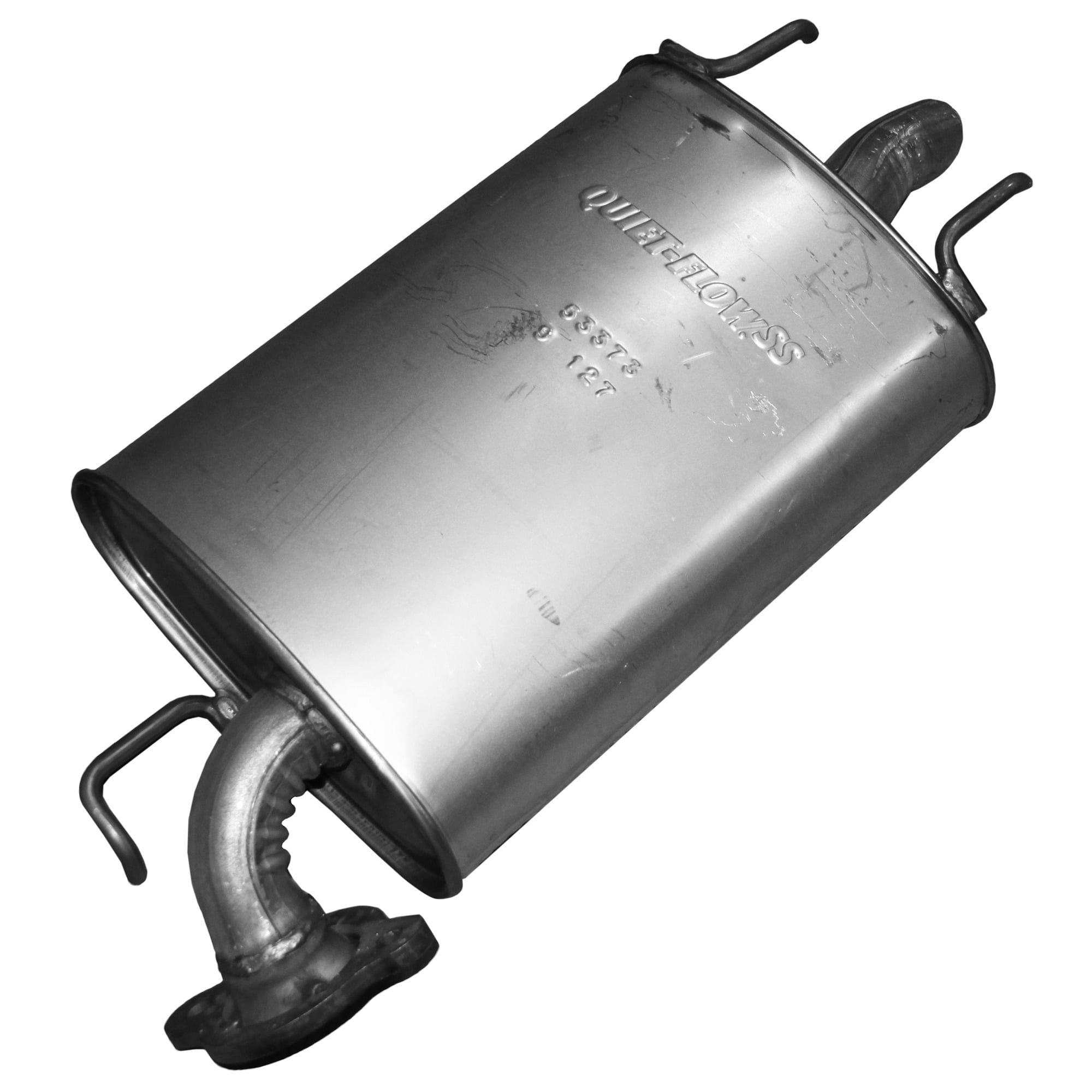 Walker Exhaust Quiet-Flow SS 53373 Exhaust Muffler Assembly Fits select ...
