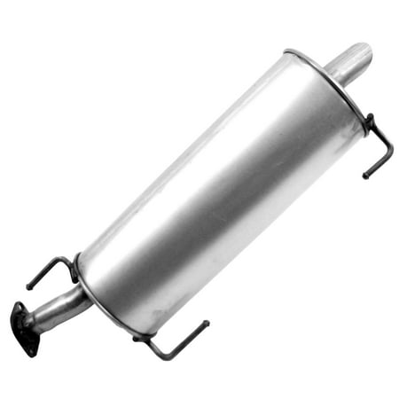 Walker Exhaust Quiet-Flow SS 53847 Exhaust Muffler Assembly Fits select: 2007-2011 NISSAN VERSA