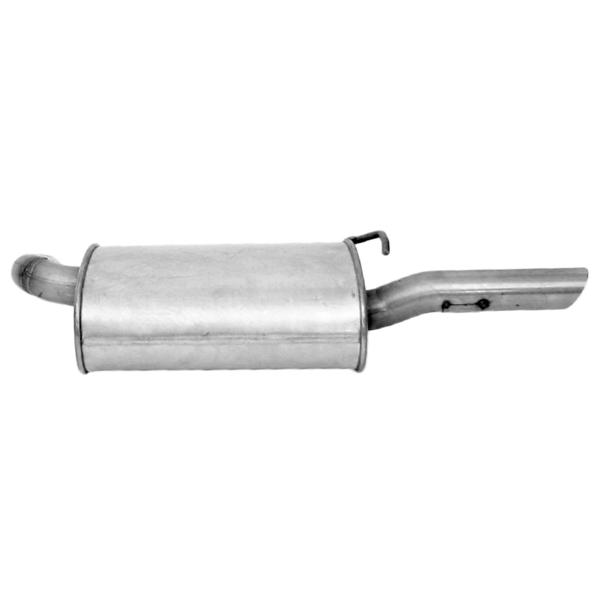 Stainless Steel Exhaust Muffler – Clamp-On Fit For 2006-2012 Ford Fusion, Mercury Milan, Lincoln MKZ