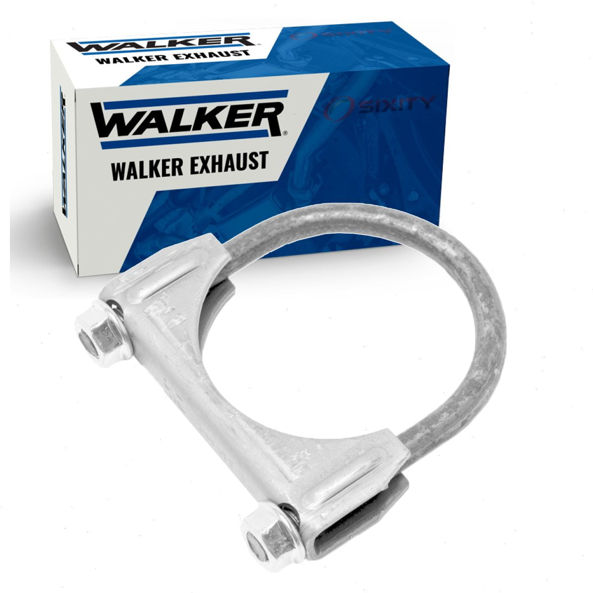 Walker Extension Pipe To Muffler Assm Clamp compatible with Dodge Ram