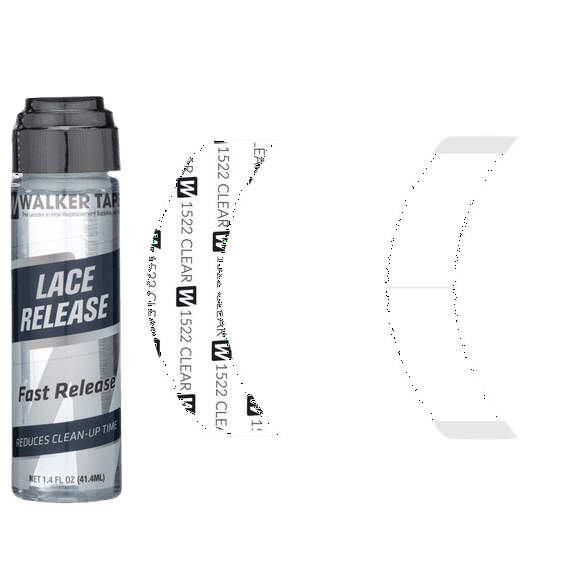 Walker Kit: 1522 Tape Strips (CC Contour) and Lace Release 1.4 fl oz