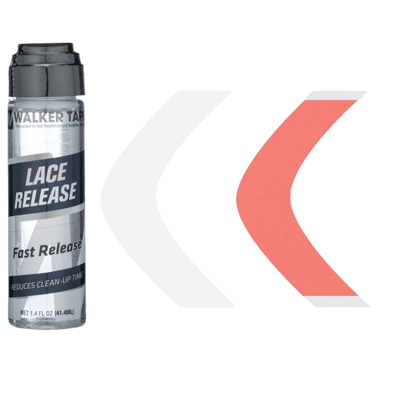 Walker Kit: Sensi-Tak Tape Strips (AA Contour) and Lace Release 1.4 fl ozWalker Kit: Sensi-Tak Tape Strips (A Contour) and Lace Release 1.4 fl oz