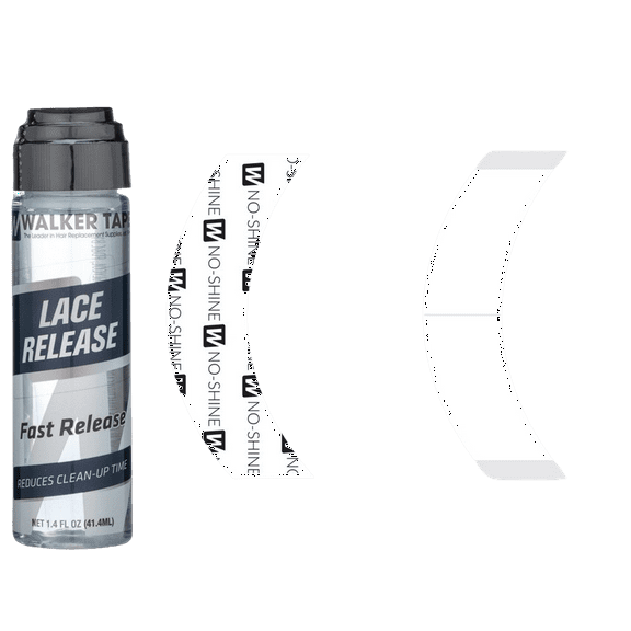 Walker Kit: Super Stick Tape Strips (CC Contour) and Lace Release 1.4 fl oz