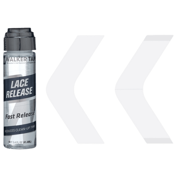 Walker Kit: Ultra Hold Tape Strips (B Contour) and Lace Release 1.4 fl oz