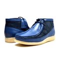 thumbnail image 1 of Walker Leather & Suede Combo Mens Casual Shoe - British Collection, 1 of 4