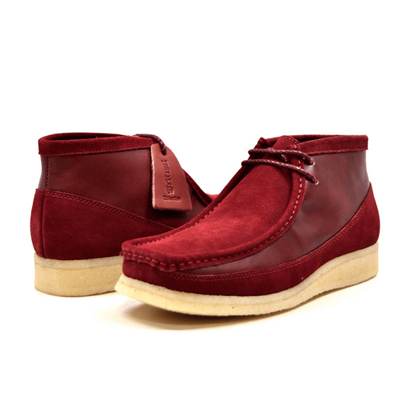 Walker Luxurious Suede & Leather Mens Casual Shoe with Crepe Sole