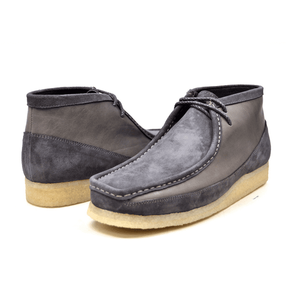 Walker Luxurious Suede & Leather Mens Casual Shoe with Crepe Sole
