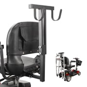 Walker Metal Bracket Hook - Scratch-Resistant Alloy Steel, Fits Walkers Rollators are not Compatible, Compatible with Pride Mobility & Golden Technologies