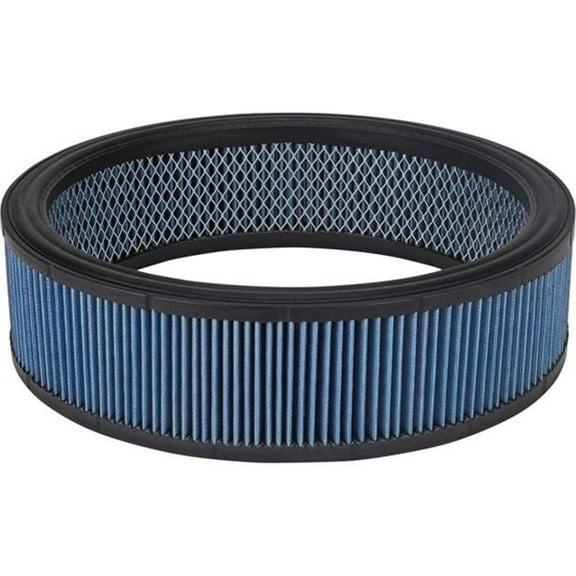 Walker Performance Filtration WLK3000728-DM 14 x 4 in. Dry Washable Low Profile Air Filter, Blue