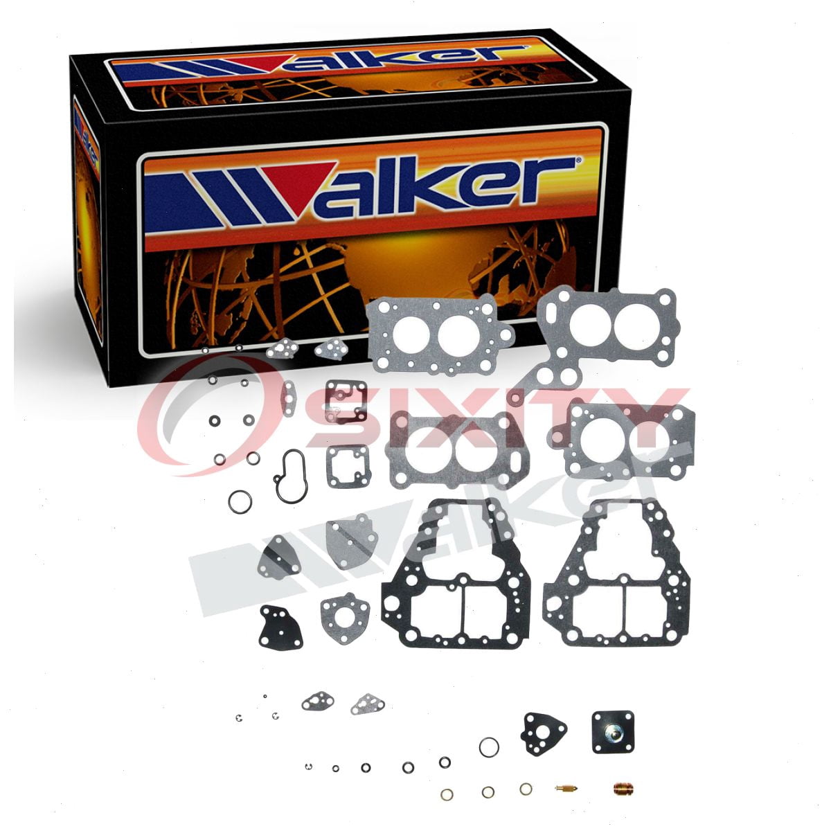 Walker Products 15793E Carburetor Repair Kit Fits select: 1987 DODGE RAM 50, 1987-1988 MITSUBISHI MIGHTY MAX / S