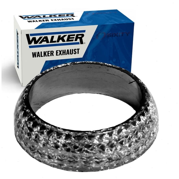 Walker Rear Converter To Muffler Assm Exhaust Pipe Flange Gasket compatible with Toyota Prius C 1.5L L4 2012-2013