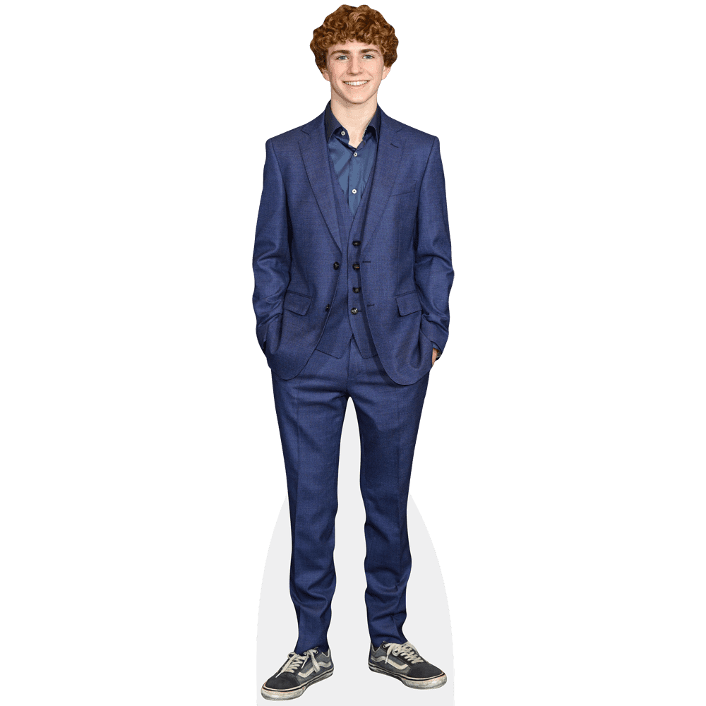 Walker Scobell (Blue Suit) Mini Size Cutout. Standee. - Walmart.com