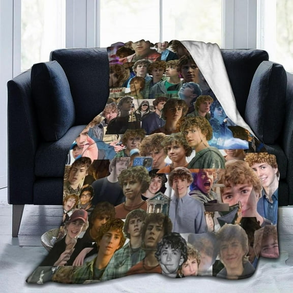 Walker Scobell Fleece Blanket for Couch - Throw Blanket Lightweight Walker Scobell Merch Super Soft Cozy Luxury Bed Blanket Microfiber and Throws for Sofa