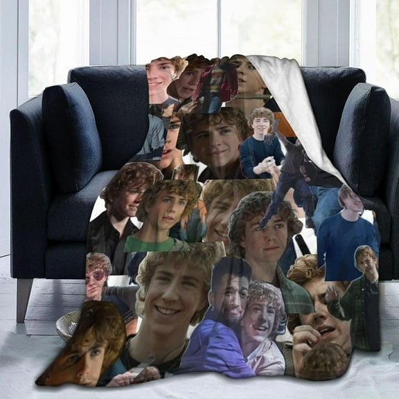 Walker Scobell Fleece Blanket for Couch - Throw Blanket Lightweight Walker Scobell Merch Super Soft Cozy Luxury Bed Blanket Microfiber and Throws for Sofa