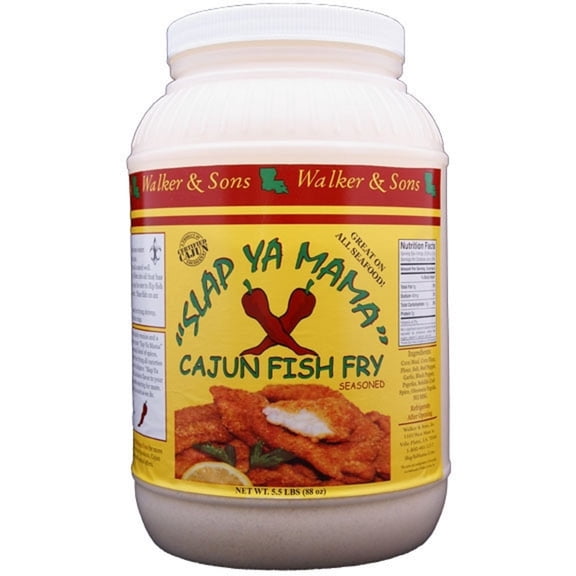 Walker & Sons Slap Ya Mama Cajun Fish Fry, 88 Ounce
