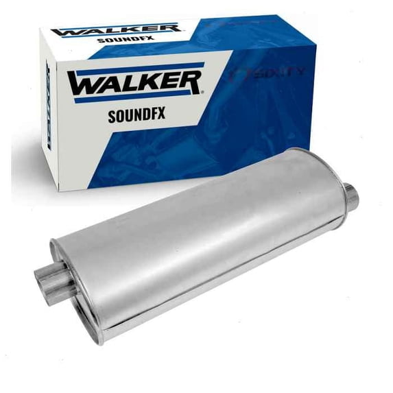 Walker SoundFX Exhaust Muffler compatible with Chevrolet Suburban 1500 5.3L V8 2000-2006