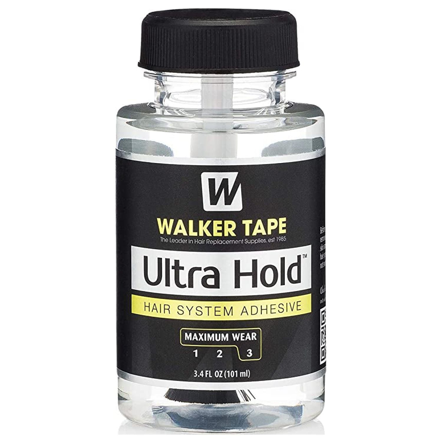 Walker Tape Ultra Hold Wig Adhesive 3.4 Fl Oz, Water-Proof