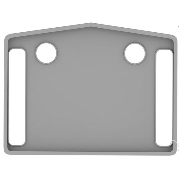 Walker Tray With 2 Cup Holders- Fits Most Standard Walkers- by Bluestone