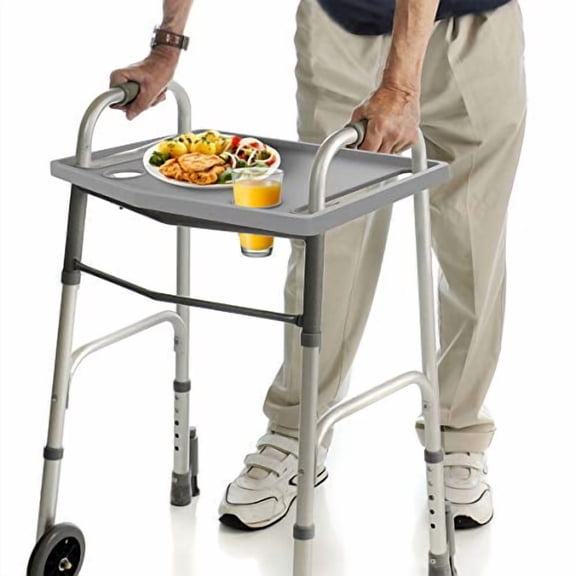 Walker Tray with Cup Holder