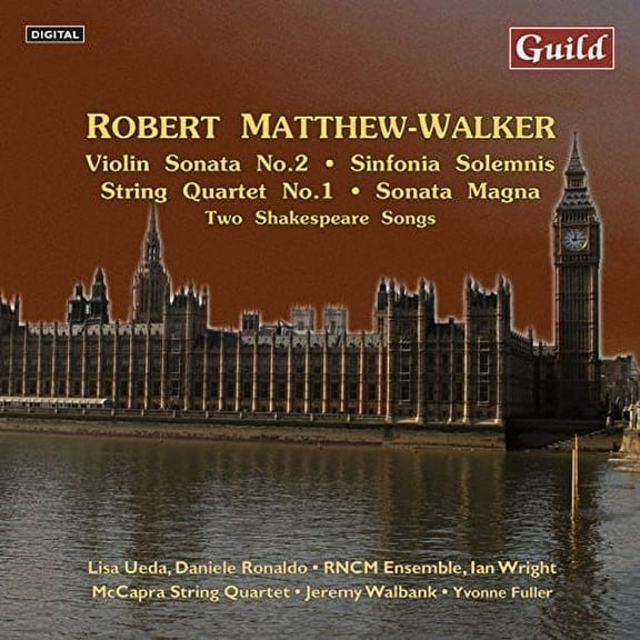 Walker / Ueda / Rinaldo - Music By Robert Matthew Walker - Music & Performance - CD