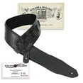 thumbnail image 1 of Walker & Williams F-21 Extra Wide Black Gator Strap With Padded Glove Leather Back, 1 of 8