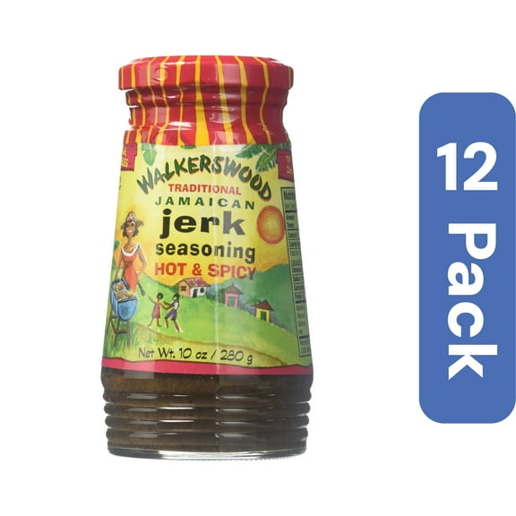 Walker Woods Spicy Jerk Seasoning 10 oz (Pack Of 12)