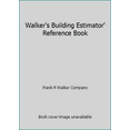 thumbnail image 1 of Pre-Owned Walker's Building Estimator' Reference Book (Paperback) 0911592288 9780911592283, 1 of 1