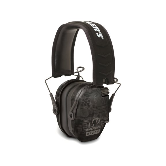 Walker's Razor Slim Low Profile Electronic Ear Muffs Kryptek Typhon