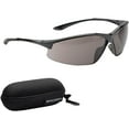 thumbnail image 1 of Walker's Tanker Open Frame Shooting Glasses With Case Black Frame/Smoke Lens, 1 of 7