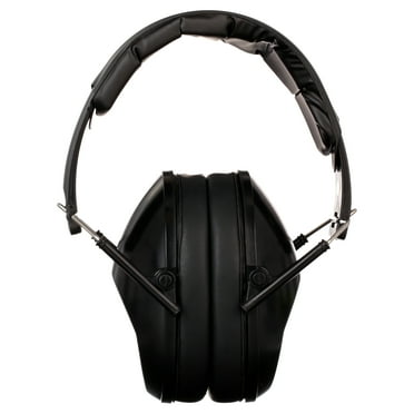Walker's Game Ear Passive & Combos Ear Muff, 22 dB Noise Reduction Rating, Black