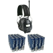 Walkers Game Ear Portable AM/FM Radio, Black, GWP-RDOM
