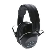 Walker's Low Profile Folding Passive Muff Earmuff 22 dB Noise Reduction, Black