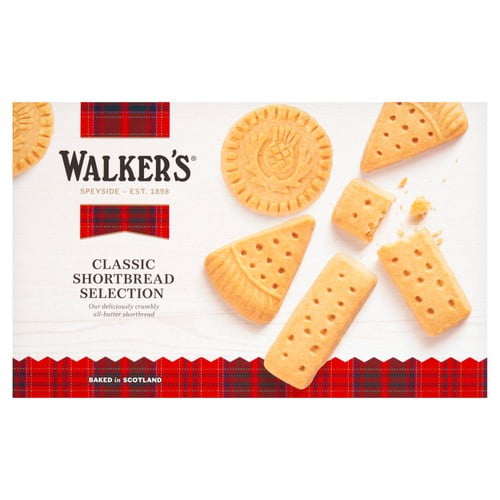 Walker's Pure Butter Classic Shortbread Collection 250g, British Import (Pack of 2)
