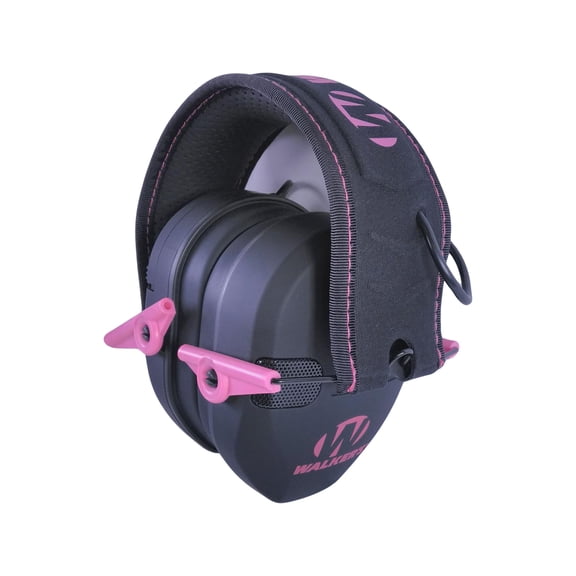 Walker's Razor Compact Youth & Women's Electronic Ear Muffs Pink
