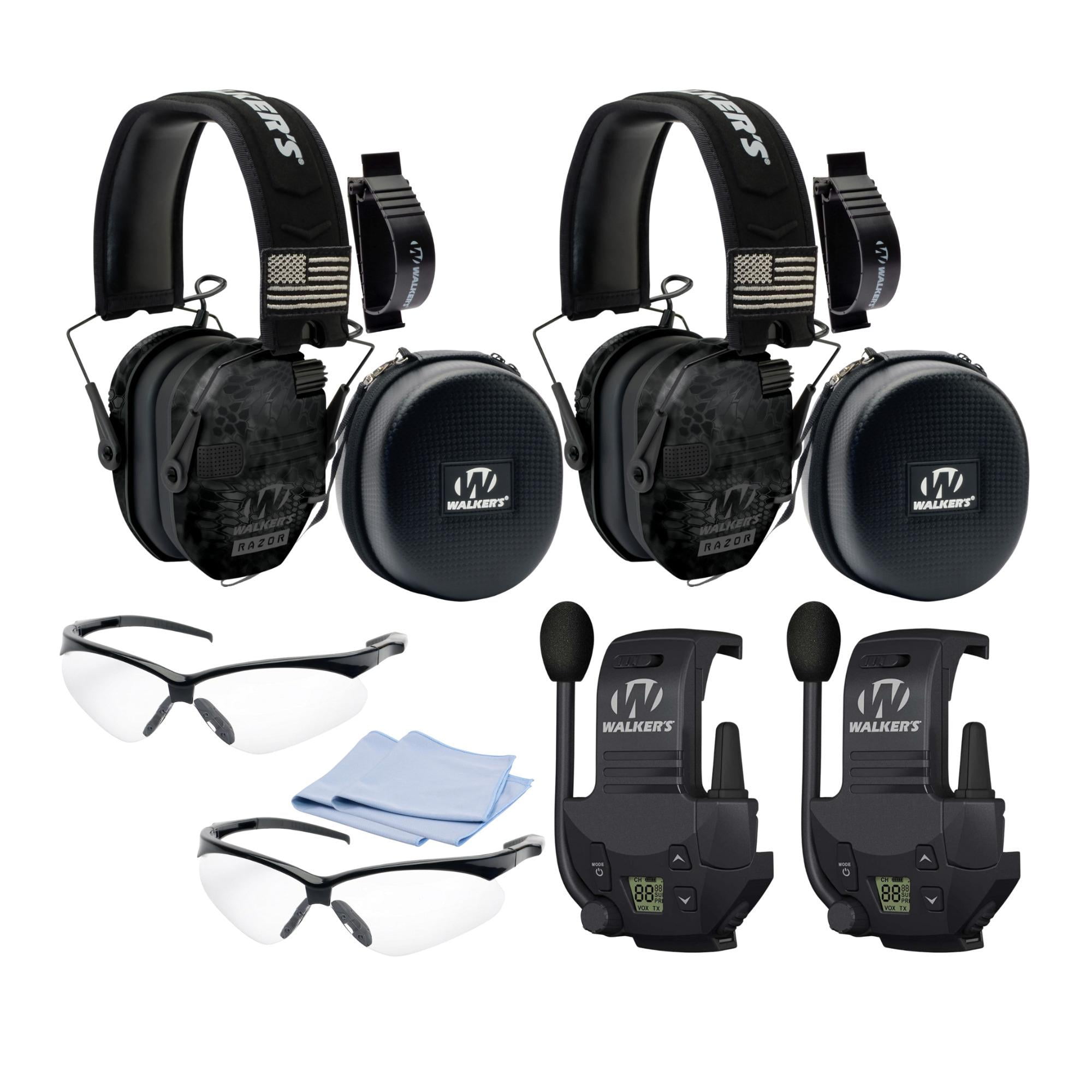 Walker's Razor Slim Electronic Muff Patriot Series (Kryptek Camo