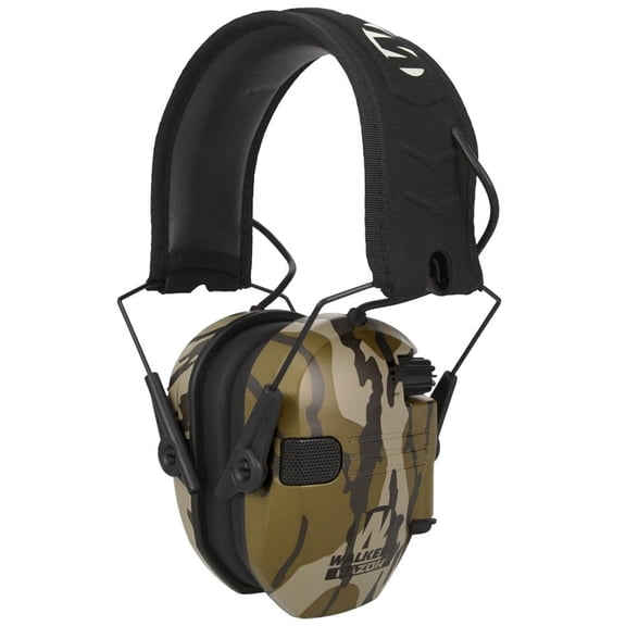 Walkers Game Ear Razor Slim Electronic Earmuff, 23 dB NRR, Over-the-Head, Mossy Oak Bottomland GWPRSEM-MOBL
