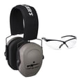 thumbnail image 1 of Walker's Razor Slim Passive Safety Ear Muffs (Come and Take It) with Glasses, 1 of 5