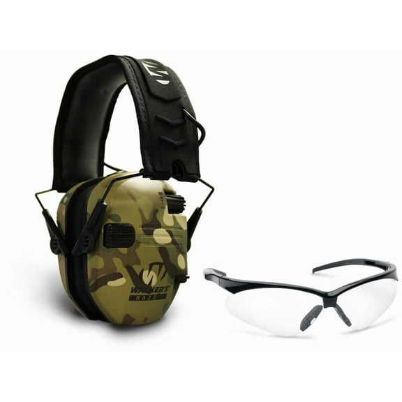 Walker's Razor Slim Electronic Ear Muffs Multicam