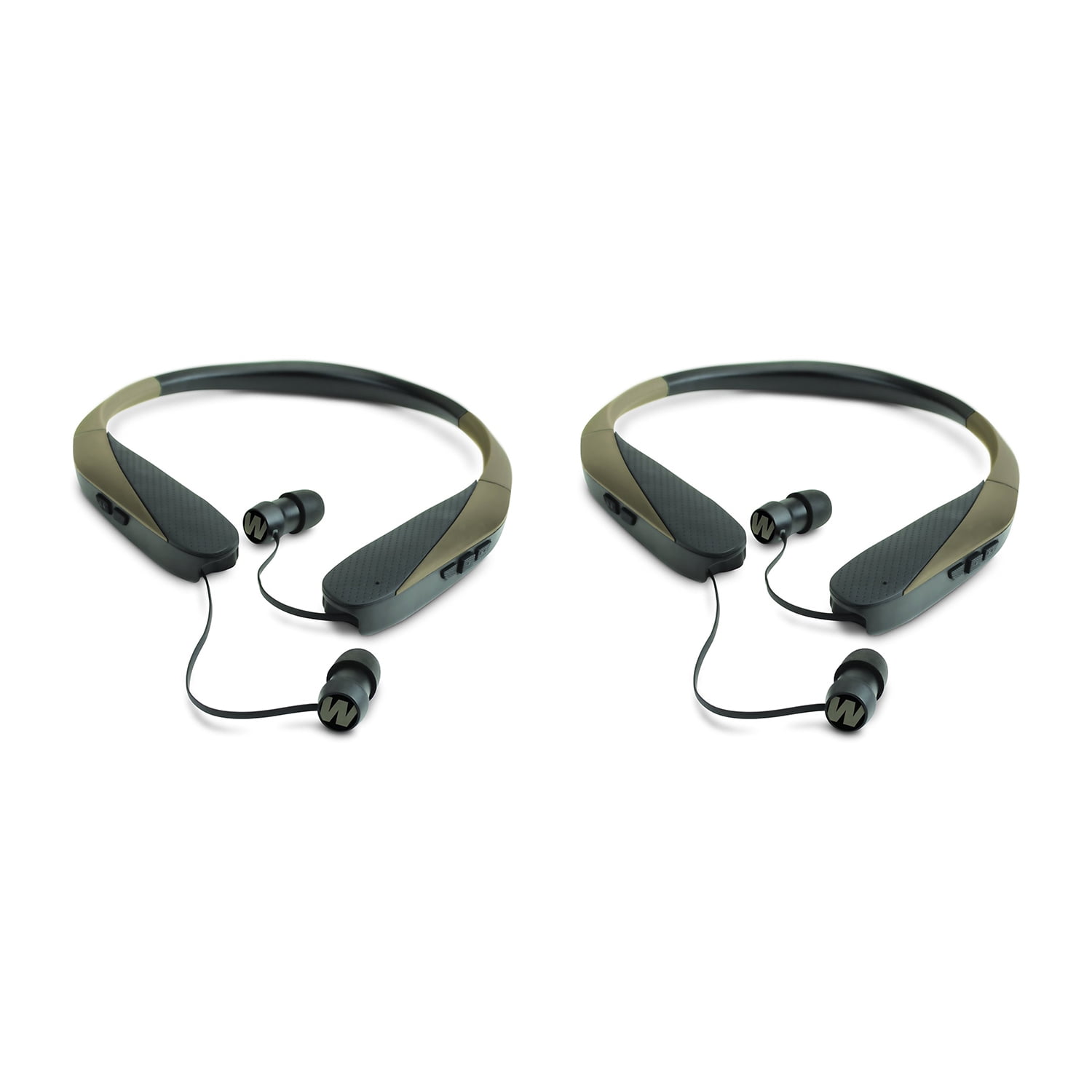 Walker s Razor XV Bluetooth Retractable Hunting Ear Bud Muff Headset 2 Pack