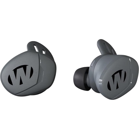 Walkers Suppressor Earbuds Hearing Amplifier, 25dB, 1 Pair, Black, OSFM