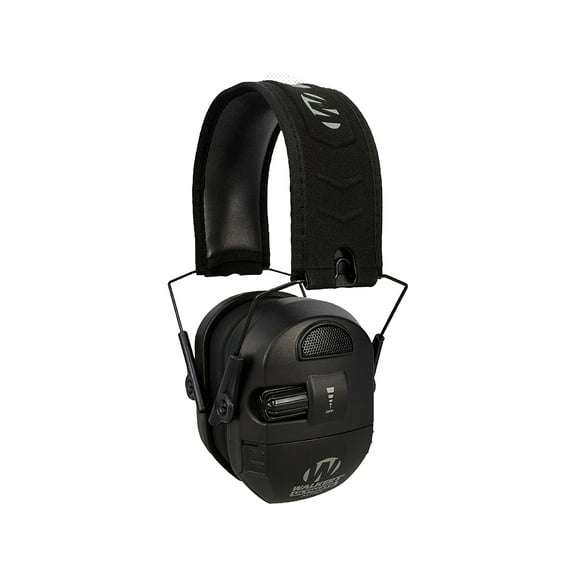 Walker's Ultimate Alpha Power Electronic Ear Muffs Black