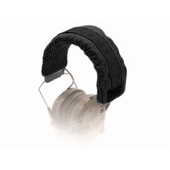 Walker's Universal Fit Ear Muffs Headband Wrap Hook and Loop Black