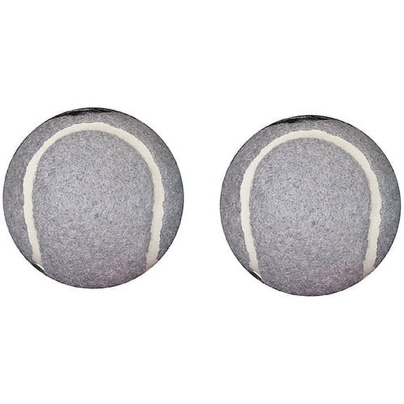 DMI Walkerballs Precut Walker Tennis Ball Glides, Fit Most Walkers, 1 Pair, Grey