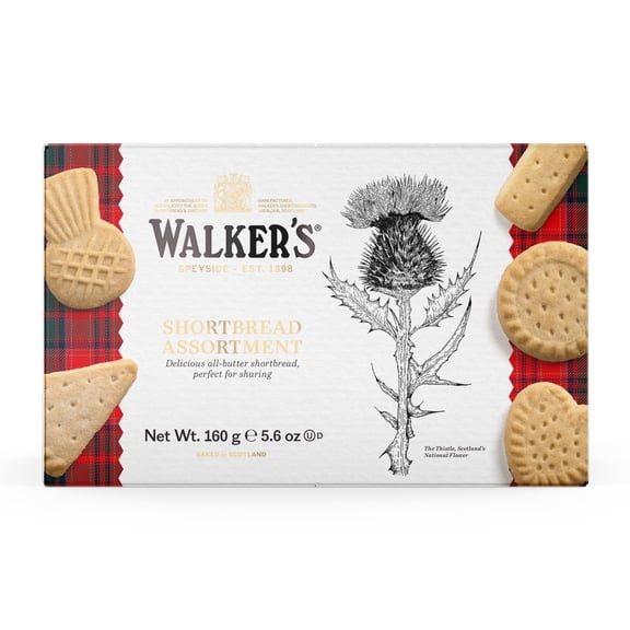 Walkers - Cookie Shortbread Assortment - 5.6 Oz, Case of 12