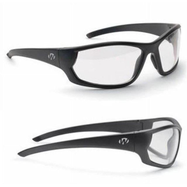 Walkers Game Ear Vector Full Frame Shooting Glasses, Clear